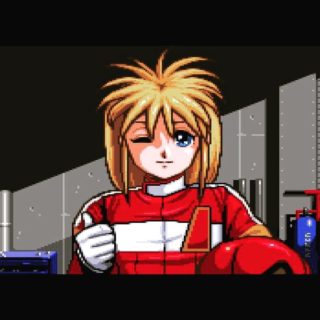 30 years have passed since she posed like this for the first time, but she hasn't aged a day! Enjoy #Motoracer MC like it's 1992 on #nintendoswitch shorturl.at/djzGQ